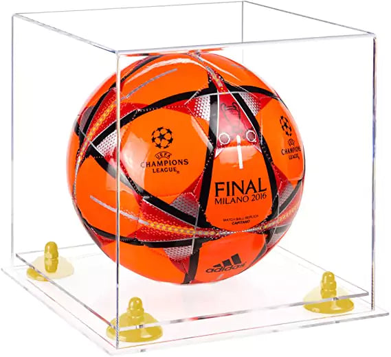 Acrylic Soccer Ball Display Case - Clear (A027/B02)