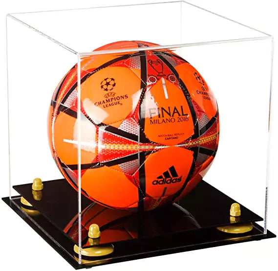 Acrylic Soccer Ball Display Case - Clear (A027/B02)