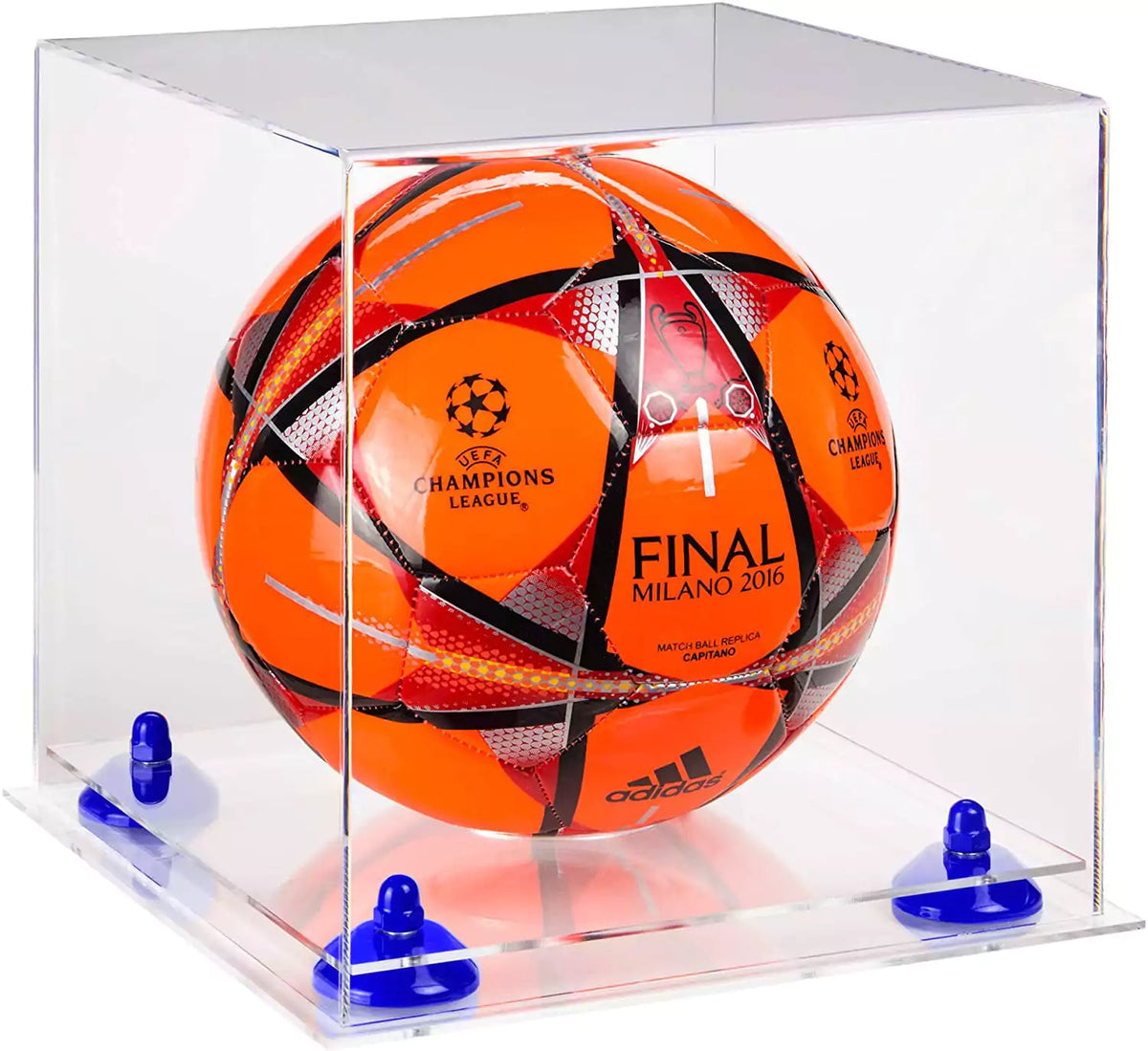 Acrylic Soccer Ball Display Case - Clear (A027/B02)