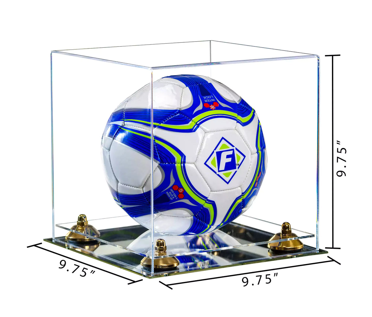Acrylic Soccer Ball Display Case - Clear (A027/B02)