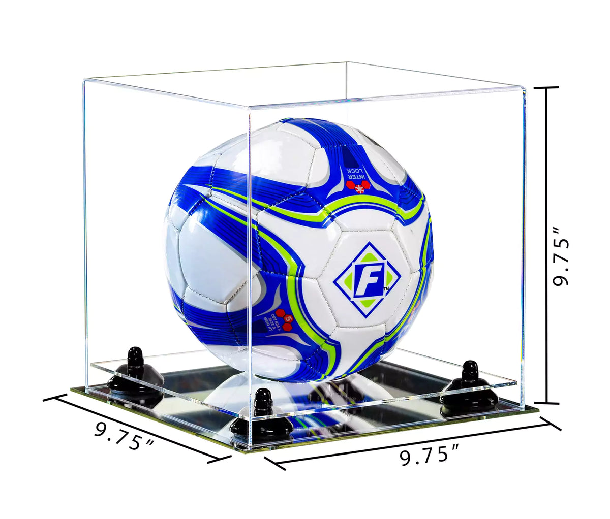 Acrylic Soccer Ball Display Case - Clear (A027/B02)