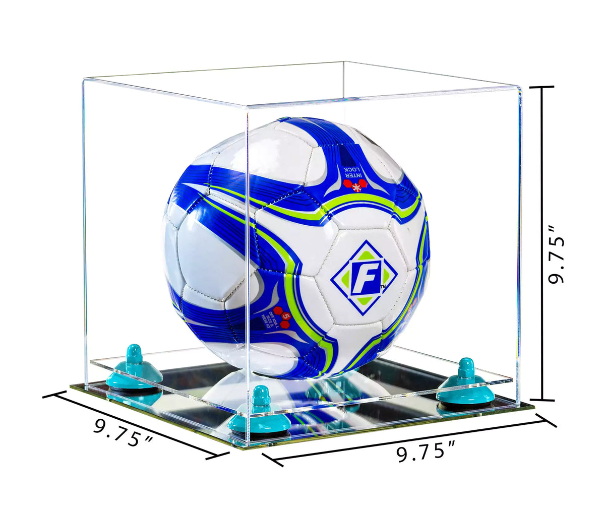 Acrylic Soccer Ball Display Case - Clear (A027/B02)