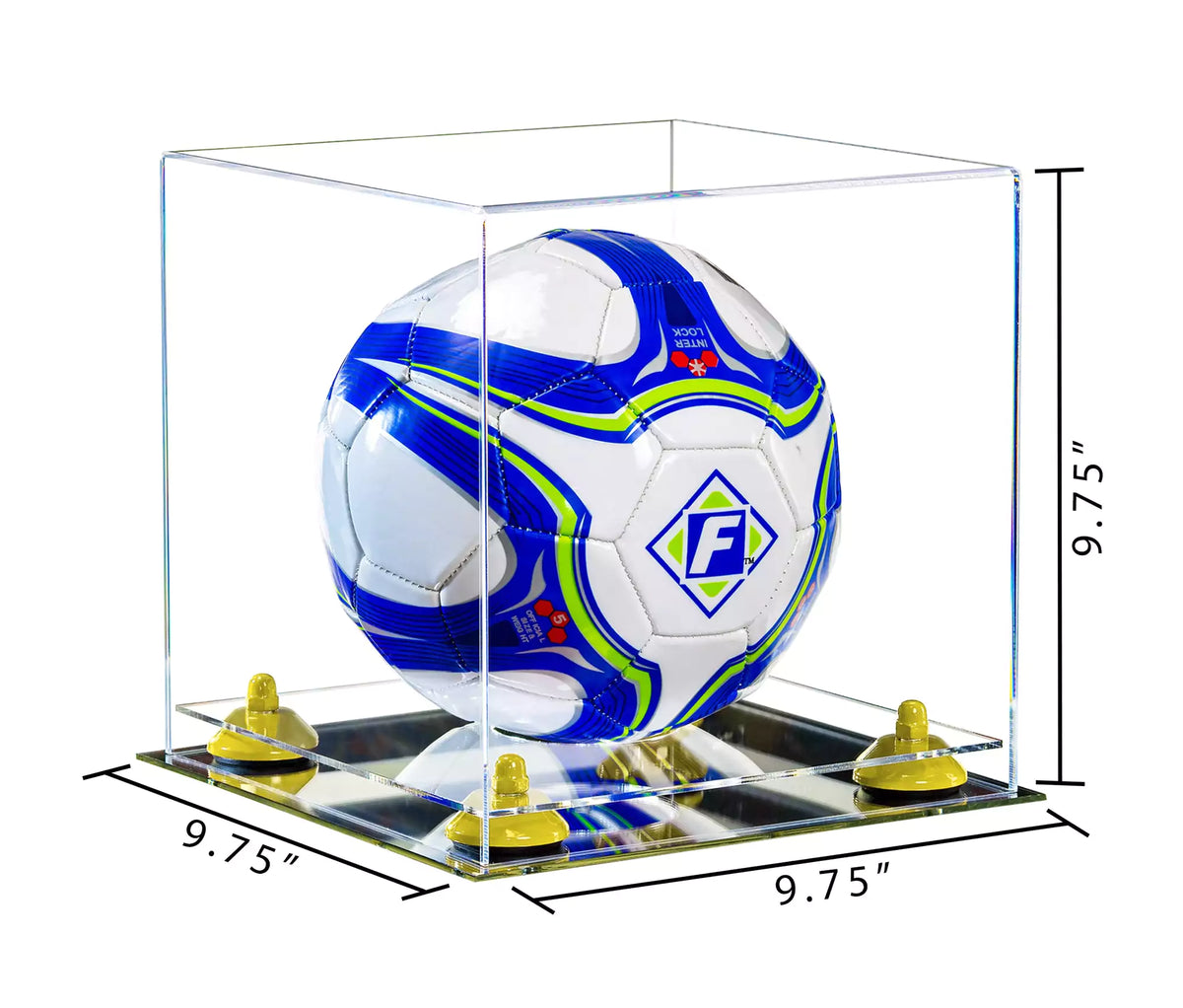 Acrylic Soccer Ball Display Case - Clear (A027/B02)