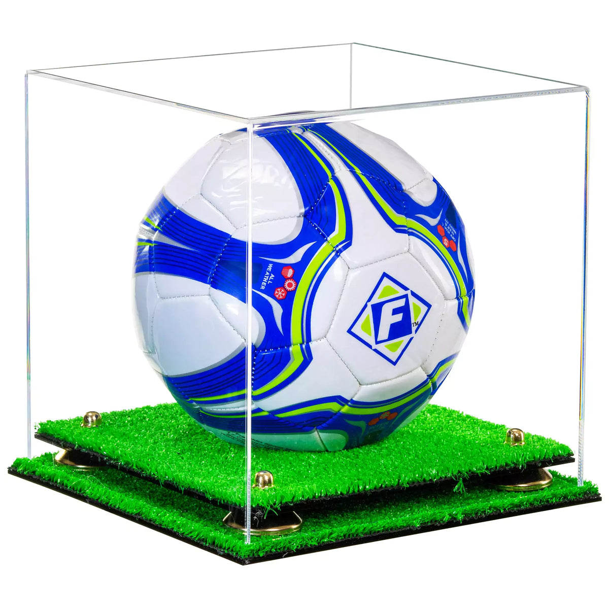 Acrylic Soccer Ball Display Case - Clear (A027/B02)