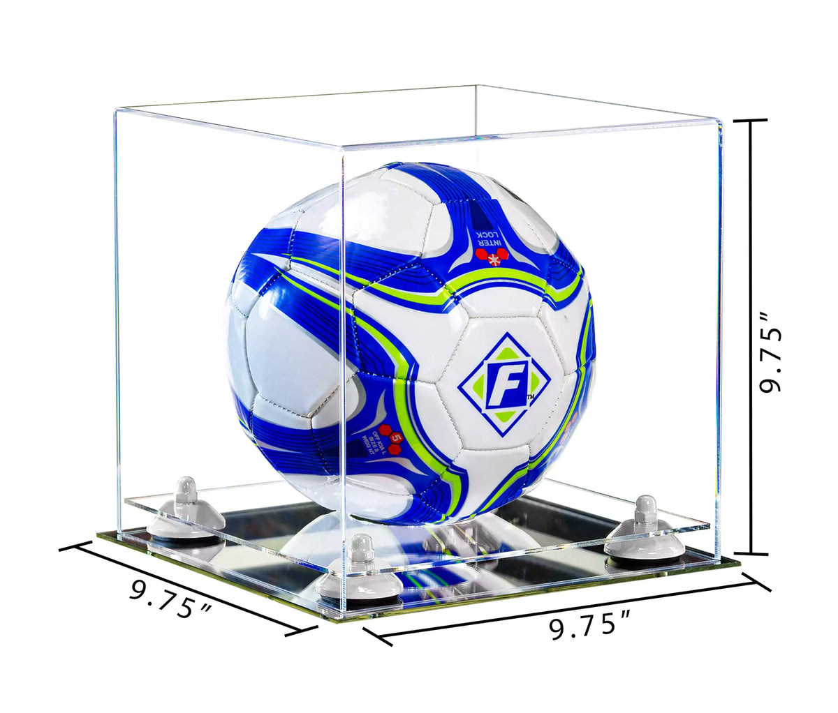 Acrylic Soccer Ball Display Case - Clear (A027/B02)