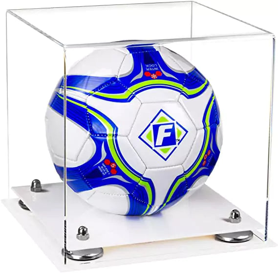 Acrylic Soccer Ball Display Case - Clear (A027/B02)