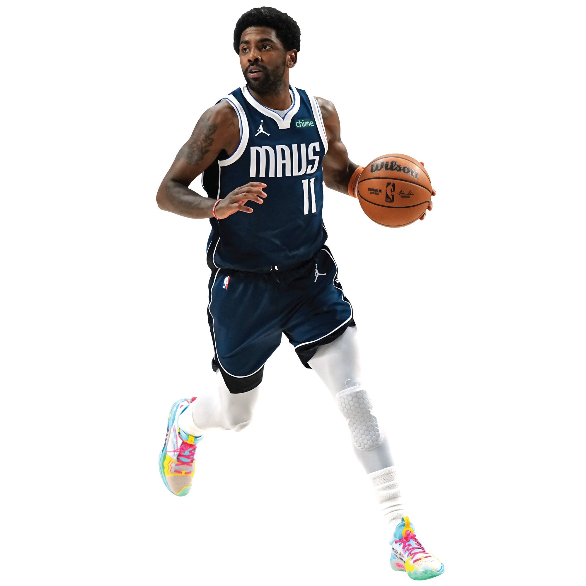 Kyrie Irving - RealBig Collection - Official NBA - Dallas Mavericks - Reusable Vinyl Wall Decals