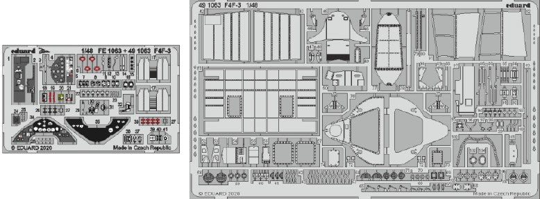 Eduard 491063 1/48 Aircraft- F4F3 for HBO (Painted)(D)