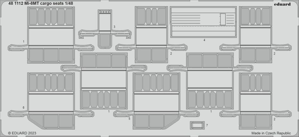 Eduard 481112 1/48 Aircraft- Mi8MT Cargo Seats for TSM