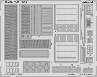 Eduard 36476 1/35 Armor- T62 for ZVE