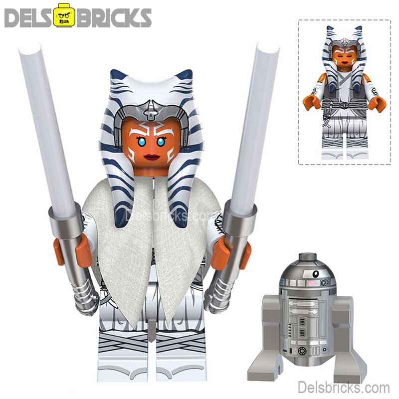 Ahsoka Tano & Droid Lego Star Wars custom Minifigures 1