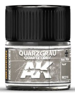 AK Interactive RC216 Real Colors: Quartz Grey RAL7039 Acrylic Lacquer Paint 10ml Bottle