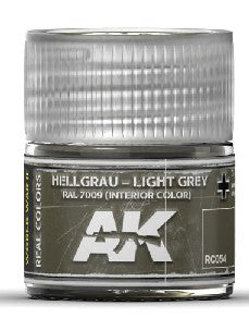 AK Interactive RC54 Real Colors: Light Grey RAL7009 (Interior) Acrylic Lacquer Paint 10ml Bottle