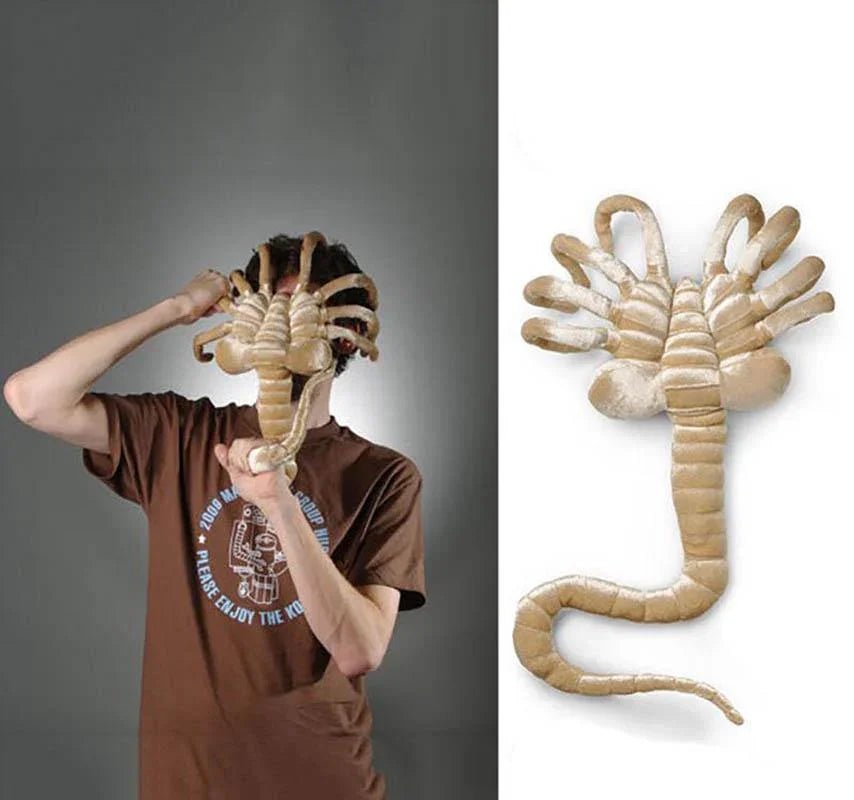 Aliens Xenomorph Face hugger Plush soft Collectible stuffed prop Toy