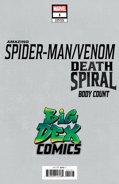 Amazing Spider-Man/Venom Death Spiral: Body Count #1 GODTAIL Trade Dress