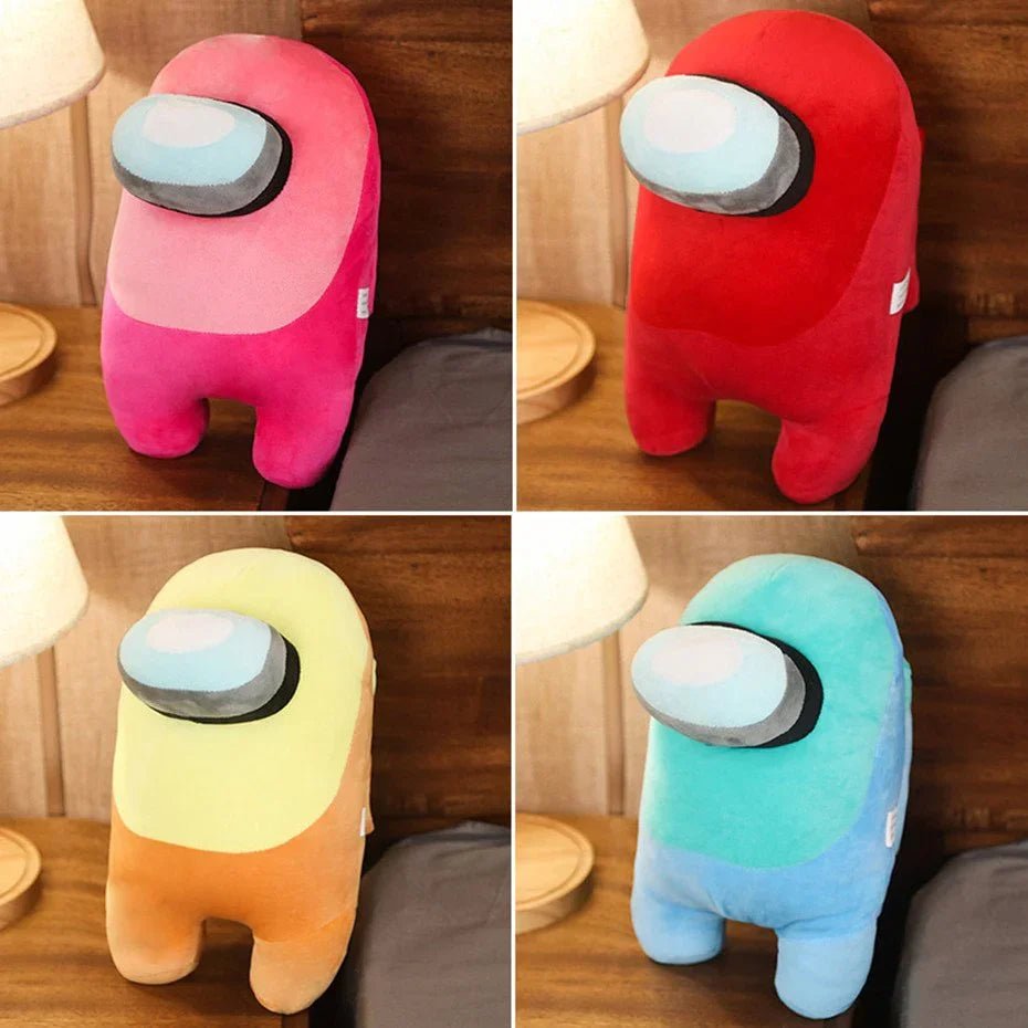Among Us Cute Plush Stuffed Collectible toys (Red) kawaii Video Game Characters