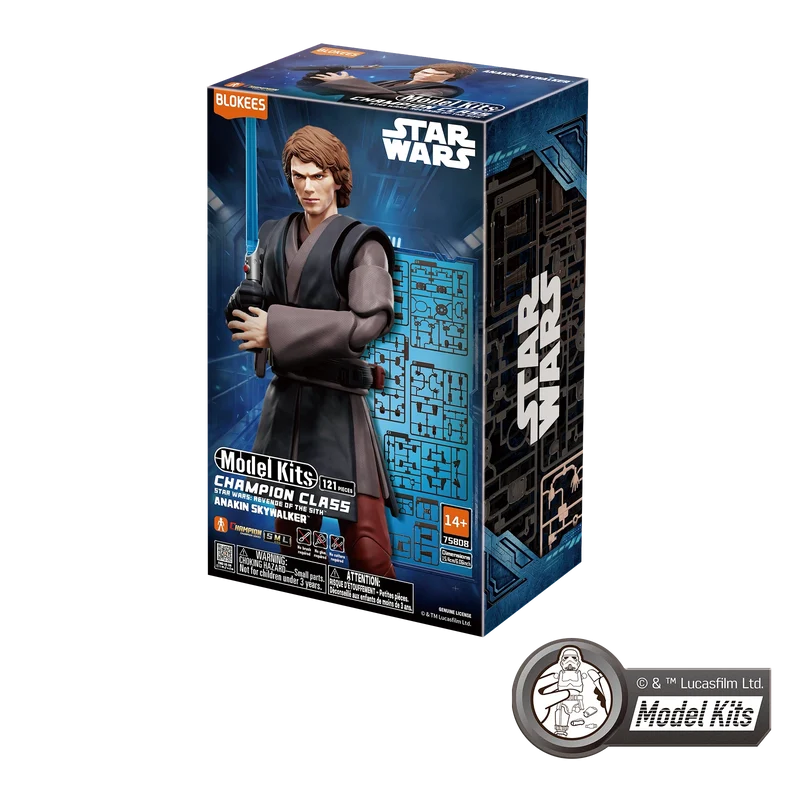 Blokees | Star Wars: Revenge of the Sith Champion Class 08 | Anakin Skywalker Model Kits (Pre-Order)