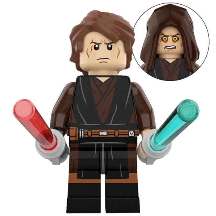Anakin Skywalker Star Wars Lego Minifigures Custom Toys 1