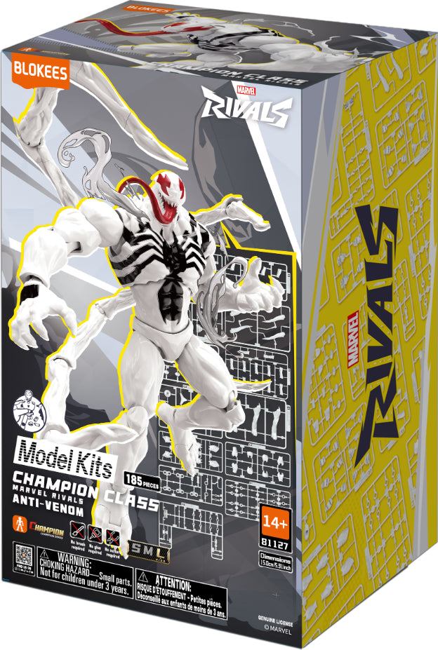 Blokees | Marvel Rivals Champion Class 15 | Anti-Venom Model Kits