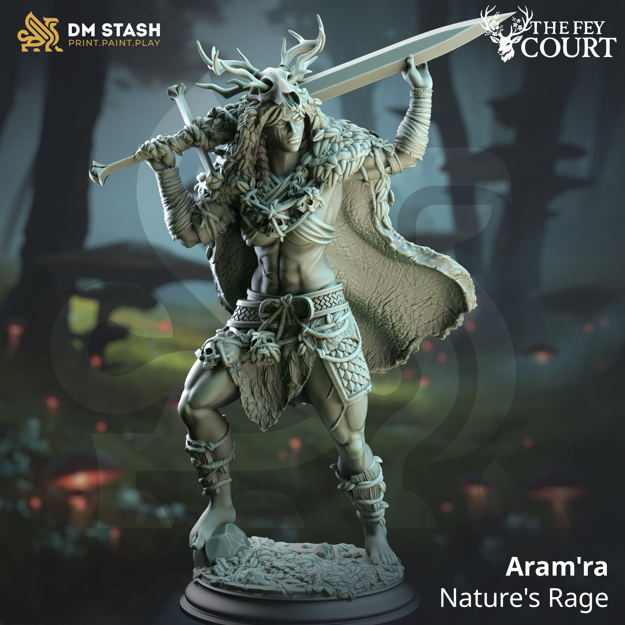 Aram'ra, Nature's Rage (Female Goliath Barbarian)