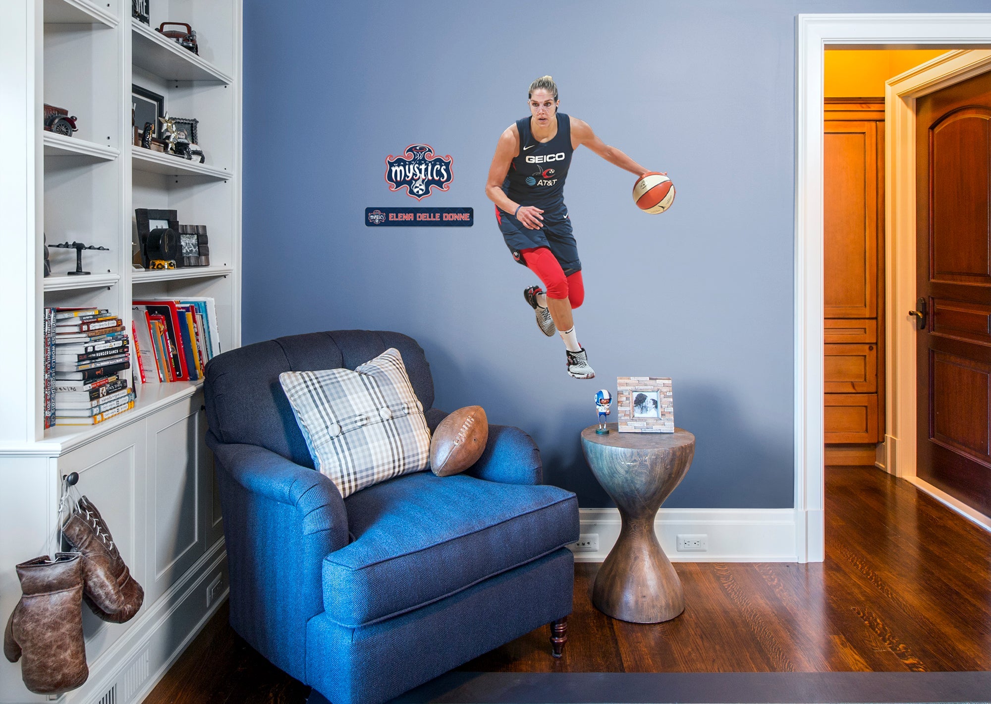 Elena Delle Donne - RealBig Collection - Official WNBA - Washington Mystics - Reusable Vinyl Wall Decals
