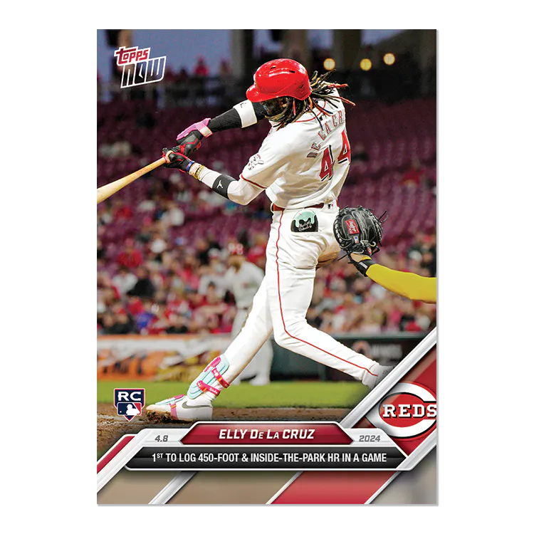 2024 Topps Now Elly De La Cruz #50 Rookie RC Baseball Card