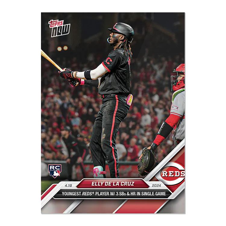 2024 Topps Now Elly De La Cruz #95 Rookie RC Baseball Card