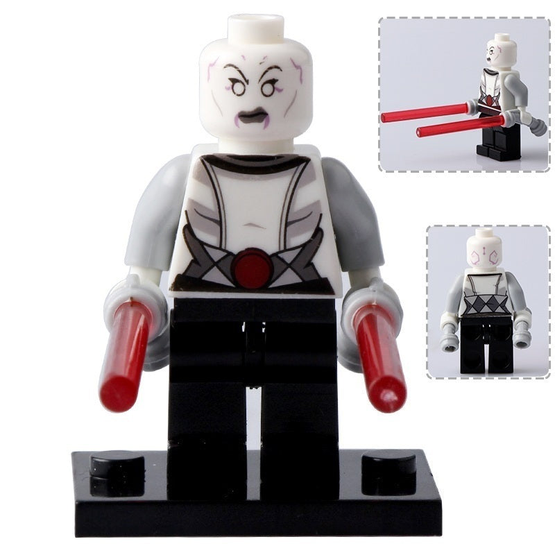 Asajj Ventress Star Wars Lego Minifigures Custom Toys