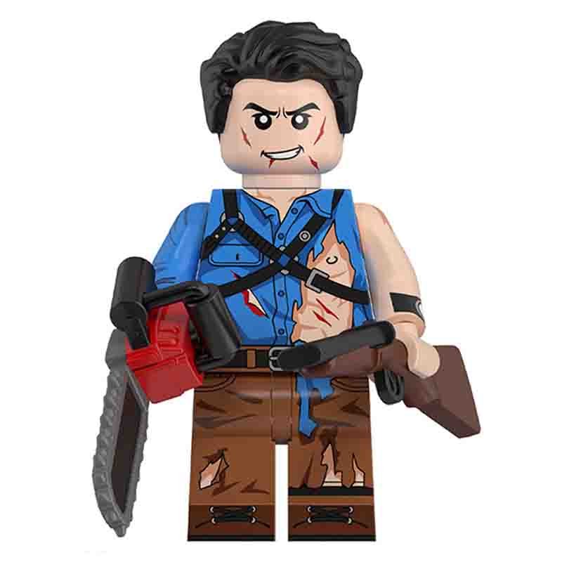 Ash from The Evil Dead Lego Horror Movie Minifigures Custom Toys NEW 1