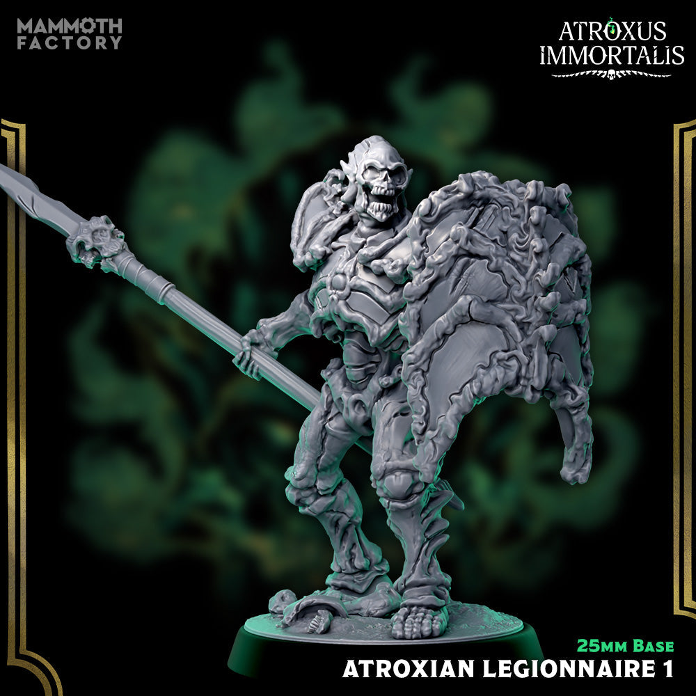 Atroxian Legionnaire: Sculpt 1 (Skeleton Warrior)