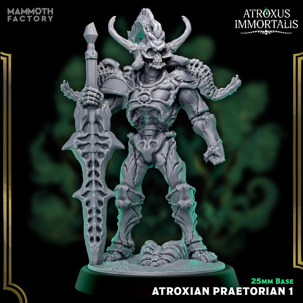 Atroxian Praetorian: Sculpt 1 (Skeleton Warrior)
