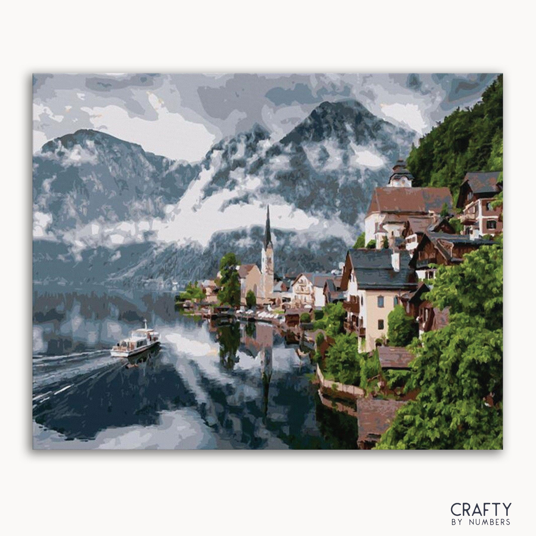 Austrian Alps Town