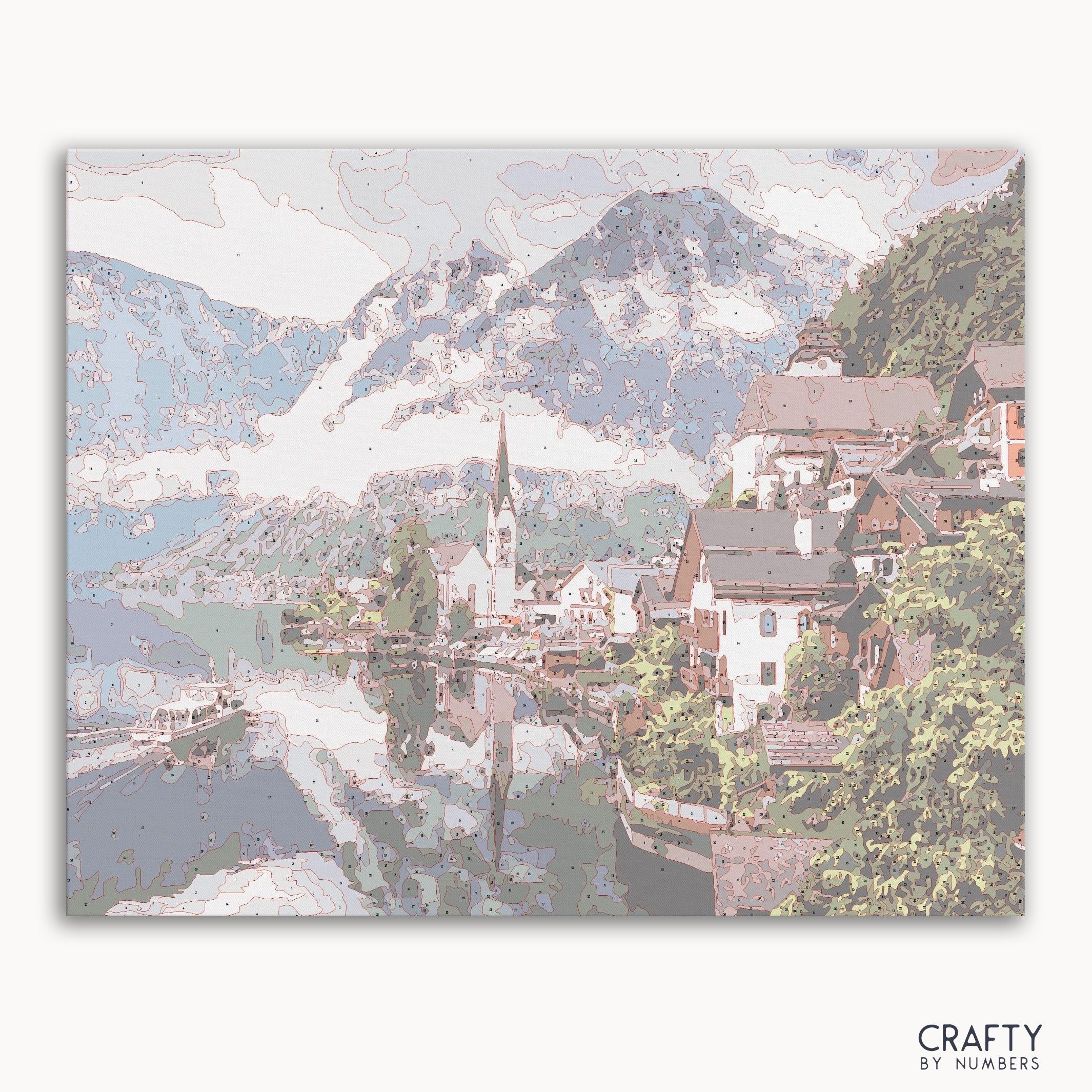 Austrian Alps Town