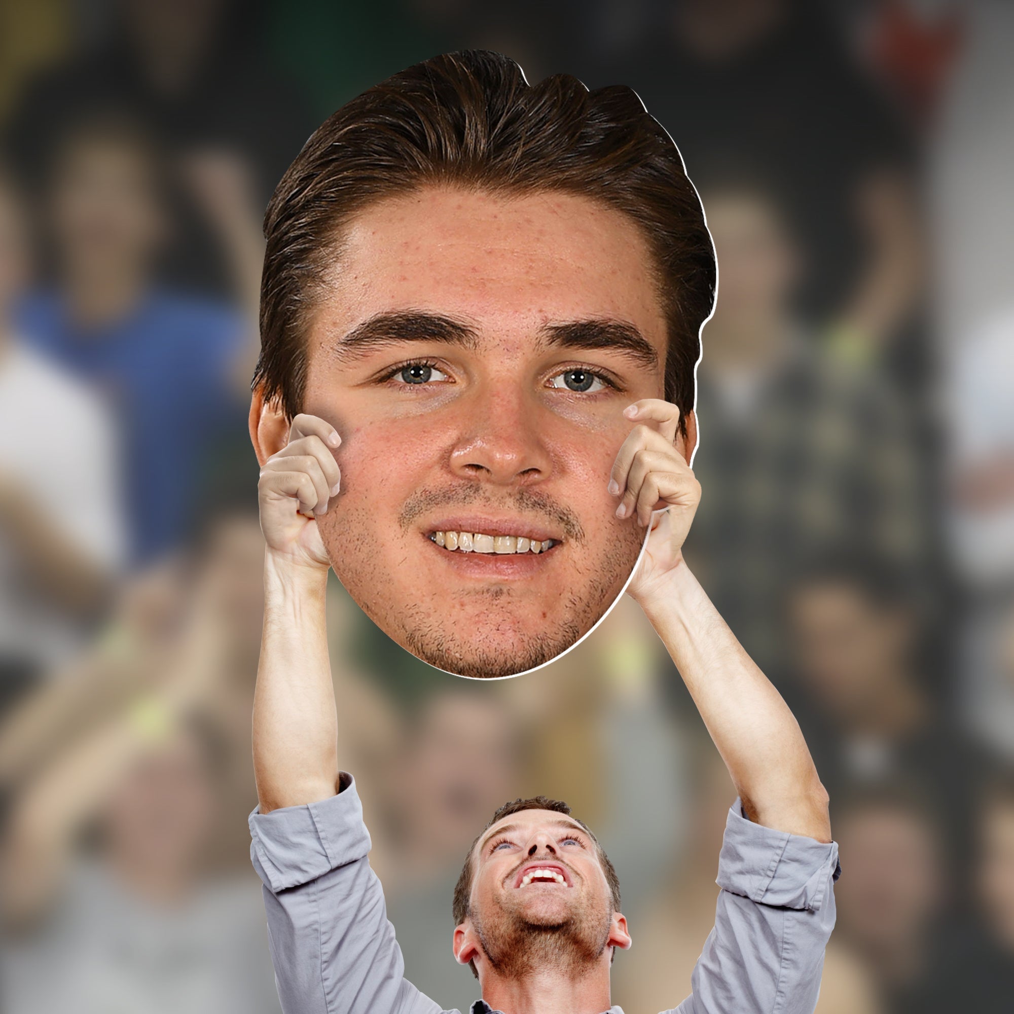 Clayton Keller - Big Head - Official NHL - Utah Mammoth - Foam Core Cutout