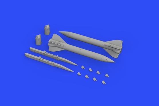 Eduard 648501 1/48 Aircraft- Kh23M Missiles (Photo-Etch & Resin)
