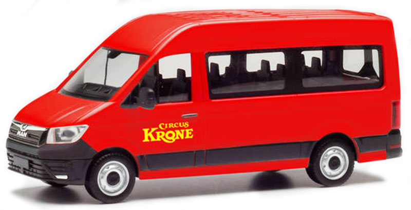 Herpa 96218 1/87 Scale Circus Krone - Man Tge Bus Hd High