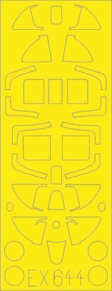 Eduard EX644 1/48 Mask Aircraft- Spitfire Mk I TFace for TAM
