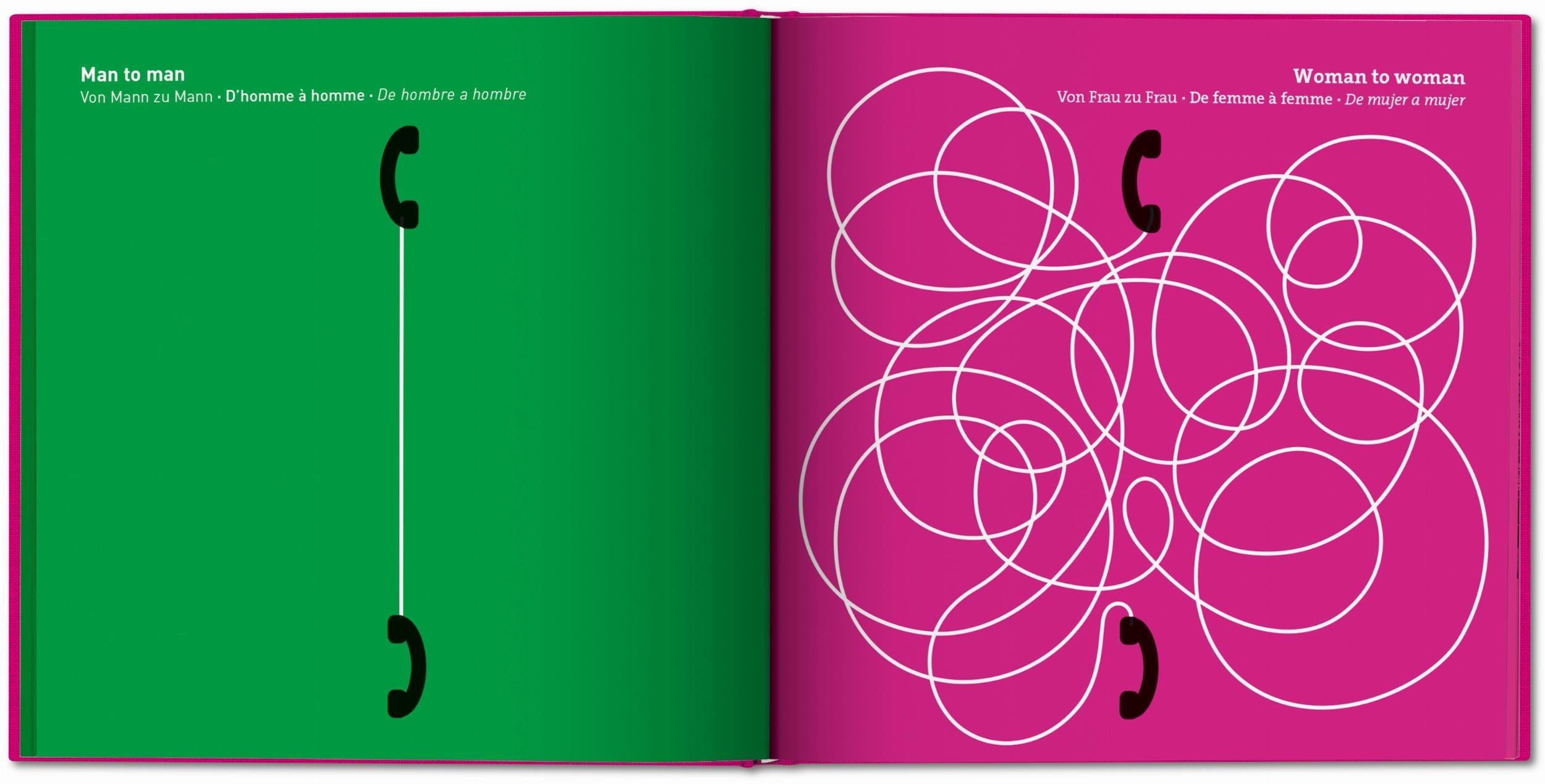 Yang Liu. Man meets Woman (German, Spanish, French, English)