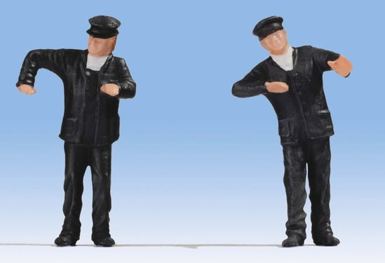 Noch 17810 O Scale Locomotive Engineer and Fireman -- pkg(2)