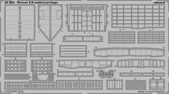 Eduard 48882 1/48 Aircraft- Meteor F8 Undercarriage for ARX