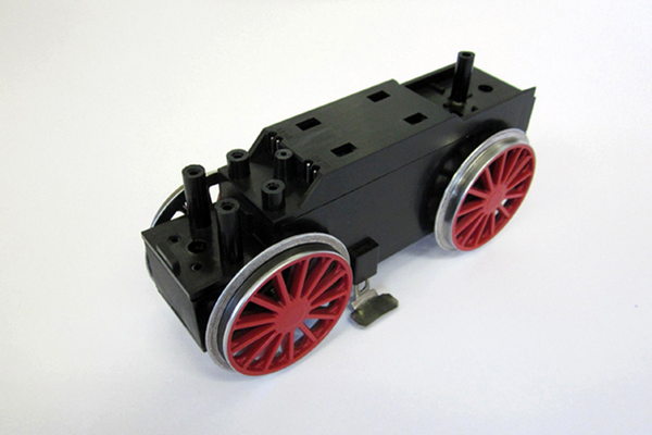 PIKO 36108 G Scale BB Retrofit Motor Block BR194, Red Wheels