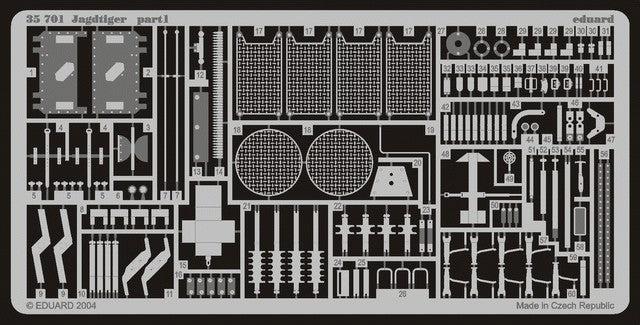 Eduard 35701 1/35 Armor- Jagdtiger for DML