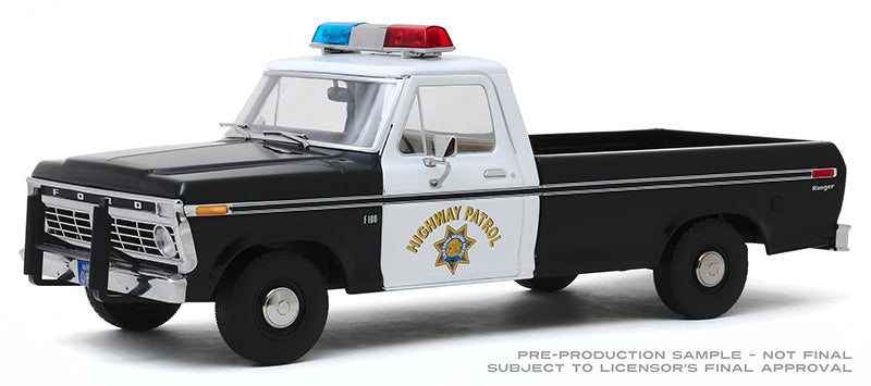 Greenlight 13550 1/18 Scale California Highway Patrol - 1975 Ford F-100