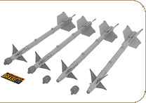 Eduard 648029 1/48 Aircraft- AIM9M/L Sidewinder (Photo-Etch & Resin)