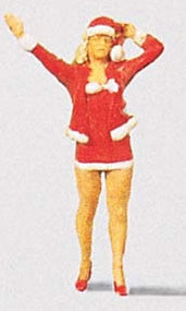 Preiser 29026 HO Scale Santa's Helper Figure