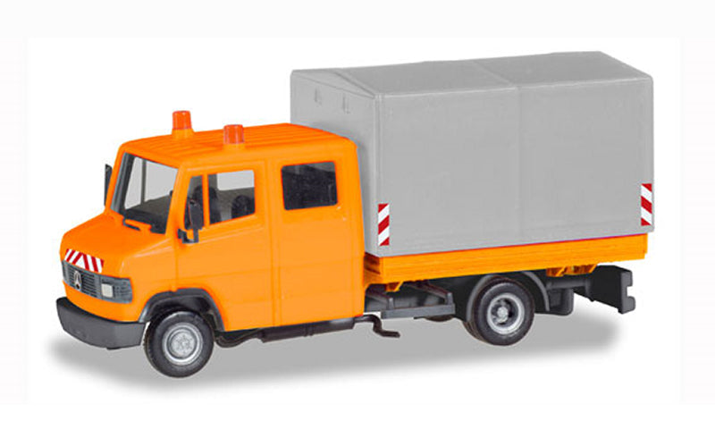 Herpa 94177 1/87 Scale Communal Mercedes-Benz T2 Cabin Pick-Up/Canvas Truck All Or