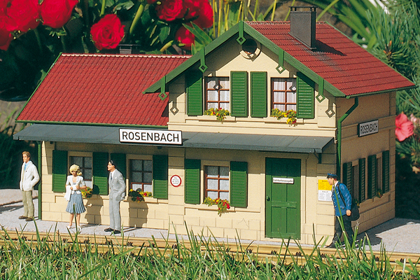 PIKO 62040 G Scale Rosenbach Station Kit