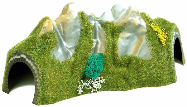 Busch 8002 N Scale Small Curved Tunnel