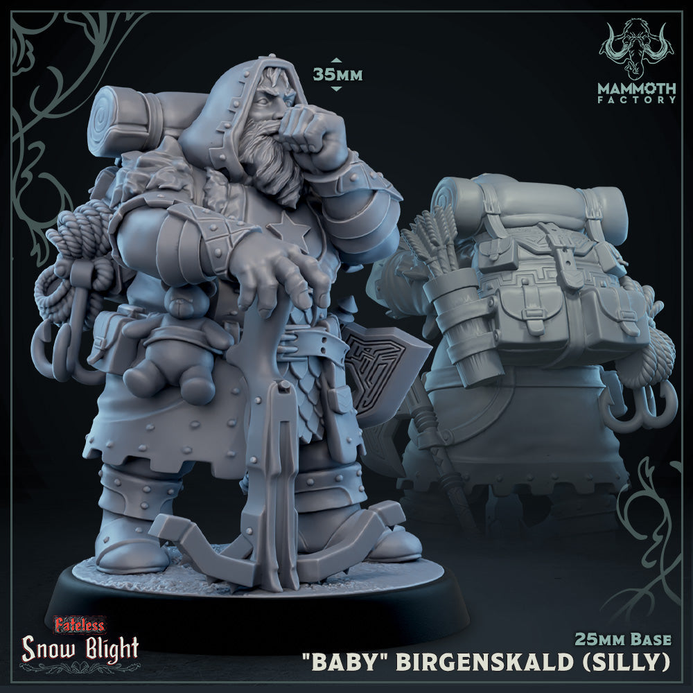 "Baby" Birgenskald, Stoutmaster (Male Dwarf Fighter)