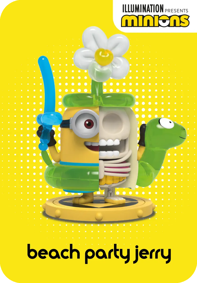 Freeny's Hidden Dissectibles Minions Series 01 - Vacay Edition Blind Box (1 Blind Box)